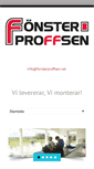 Mobile Screenshot of fonsterproffsen.net